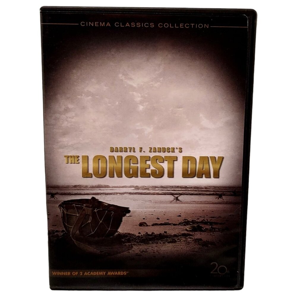 The Longest Day Vintage 1990 DVD Cinema Classics Collection Entertainment